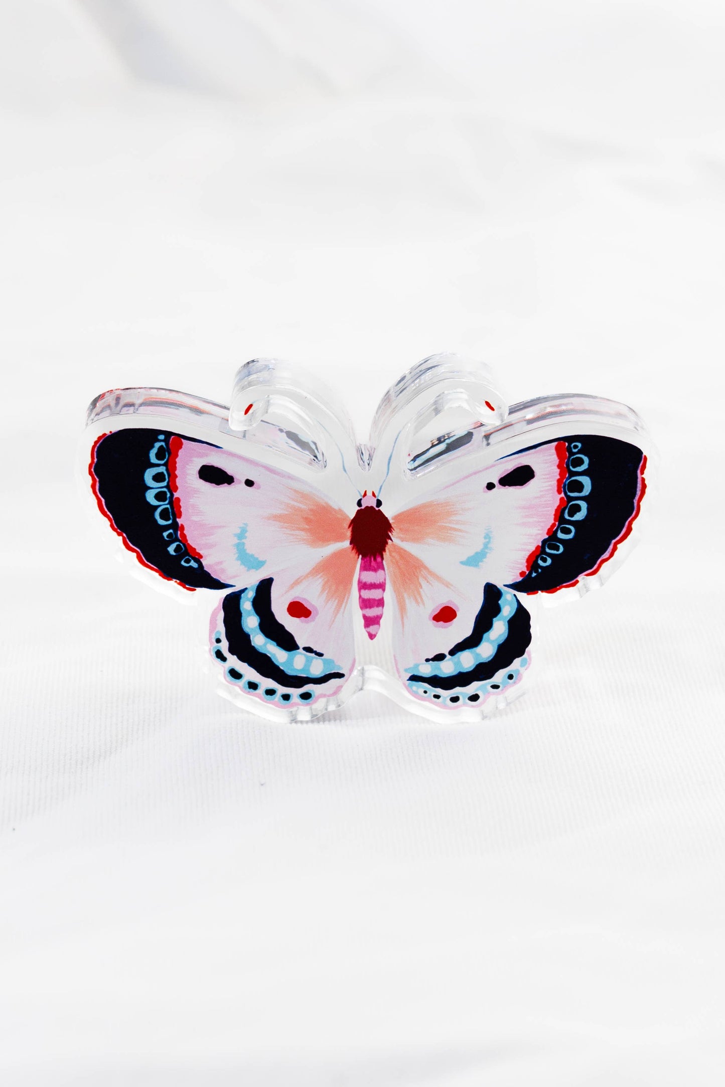Pink Butterfly Acrylic Napkin Weight