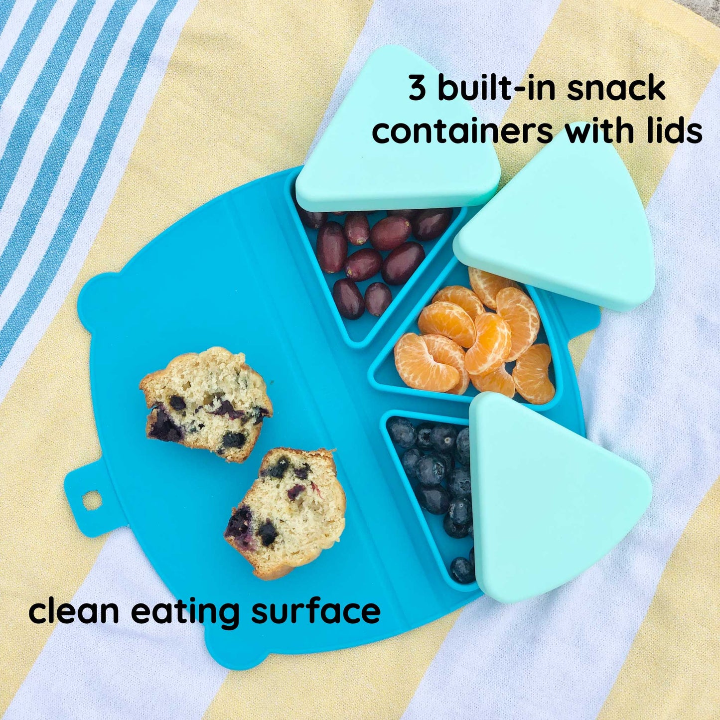 321 Grow On-the-Go Silicone Snack Mat