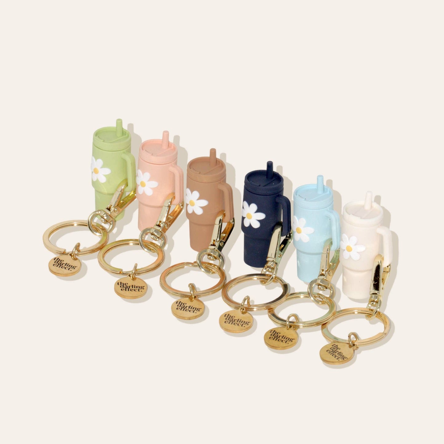 Tiny Tumbler Keychain - Navy