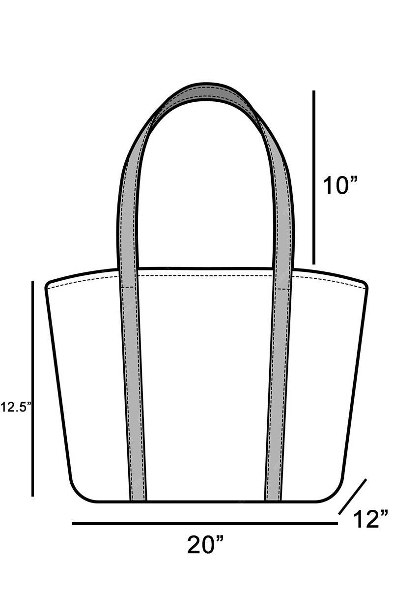 Queen Bee Jute Tote Bag