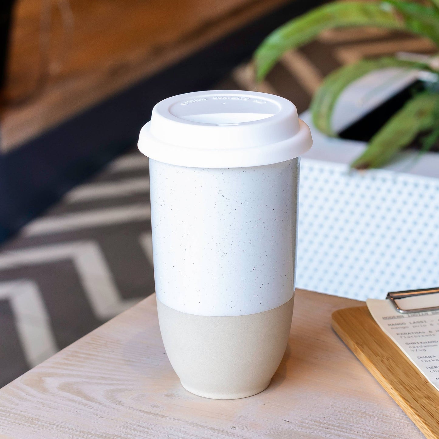 Dune Ceramic 16 oz Travel Mug
