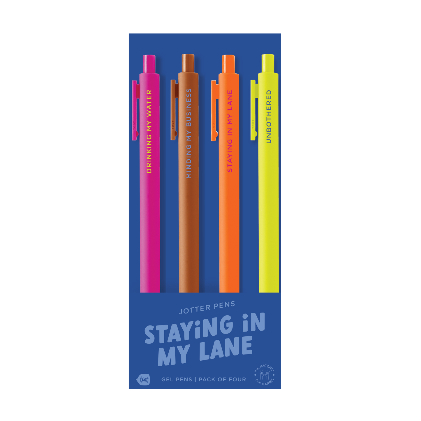 Jotter Sets 4 Pack Gel Pens
