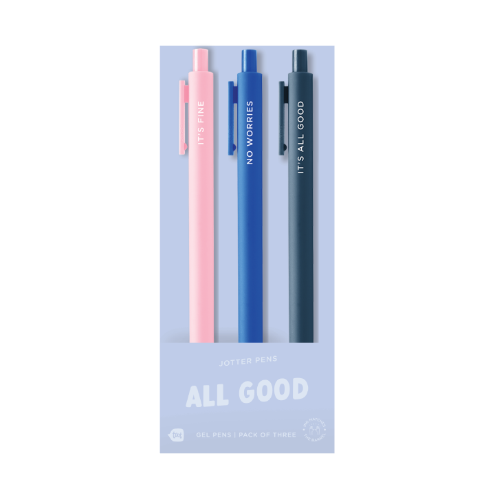 Jotter Sets 3 Pack Gel Pens