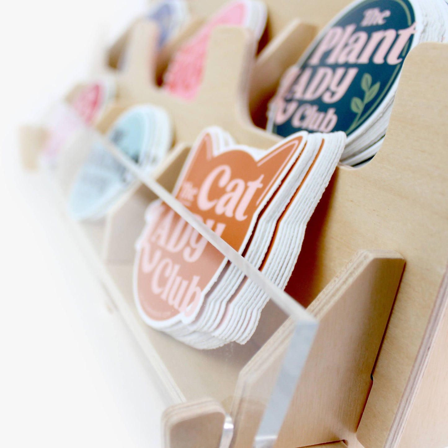 Cat Lady Club Vinyl Sticker