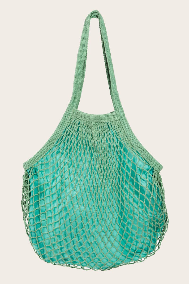 Netted Beach Bag