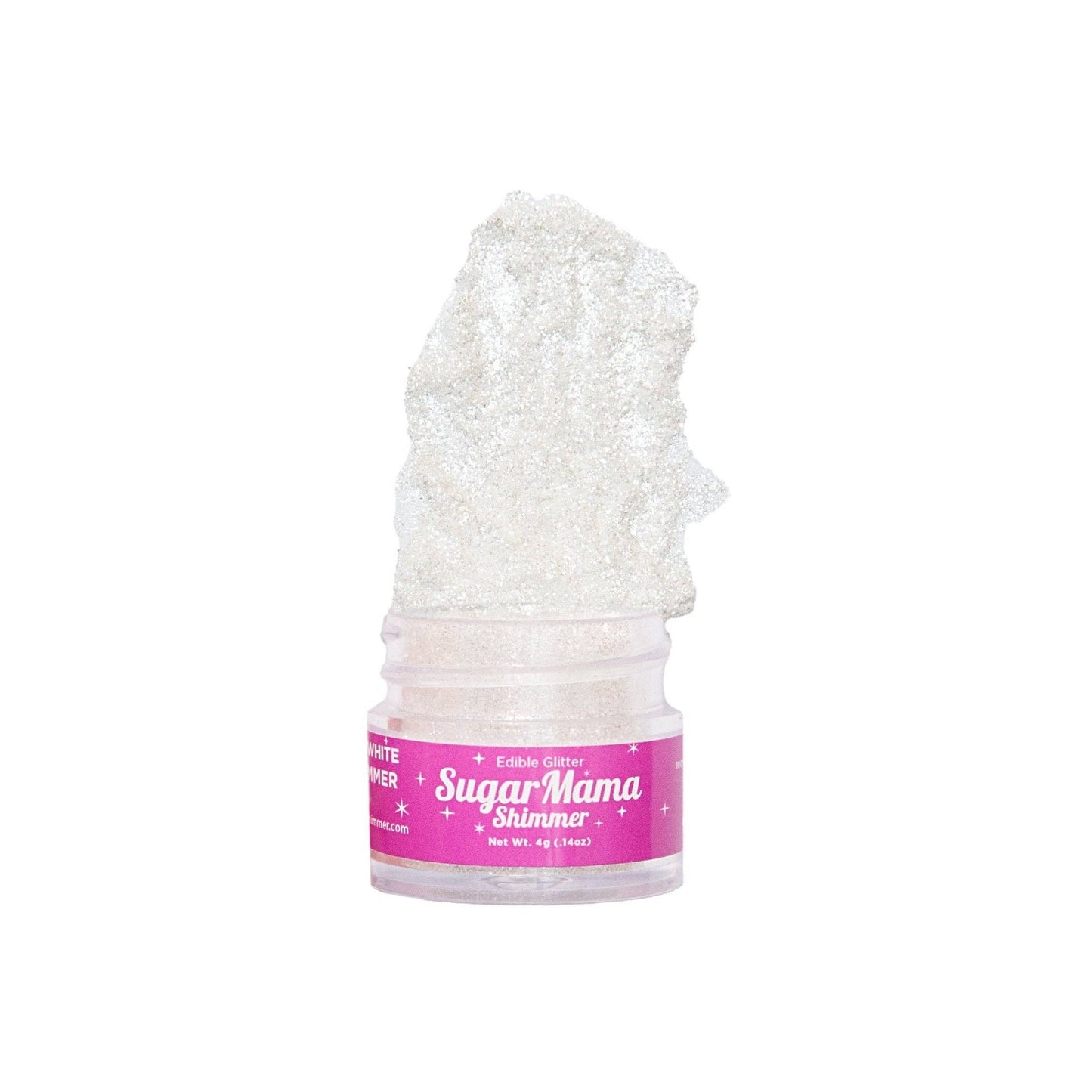 Ice Queen White Shimmer - White Edible Glitter