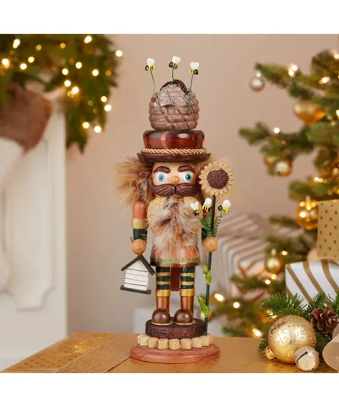 Bee Keeper Nutcracker