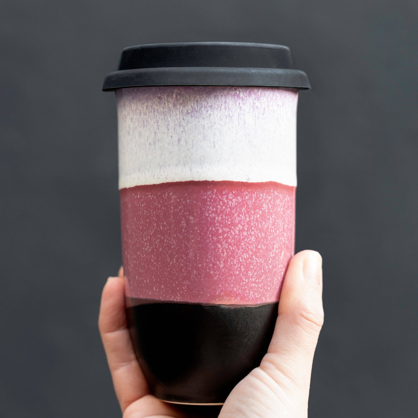 Eclipse Ceramic 16 oz Travel Mug