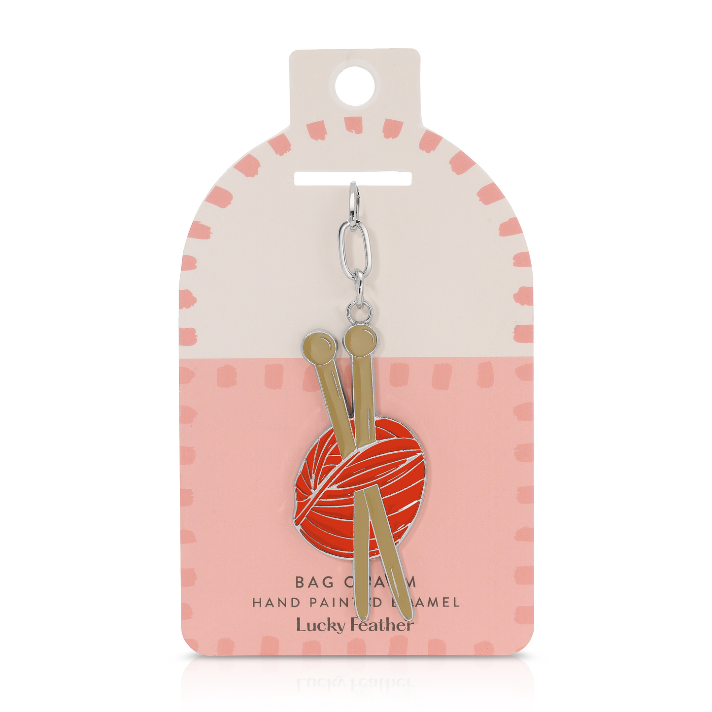 Enamel Bag Charm