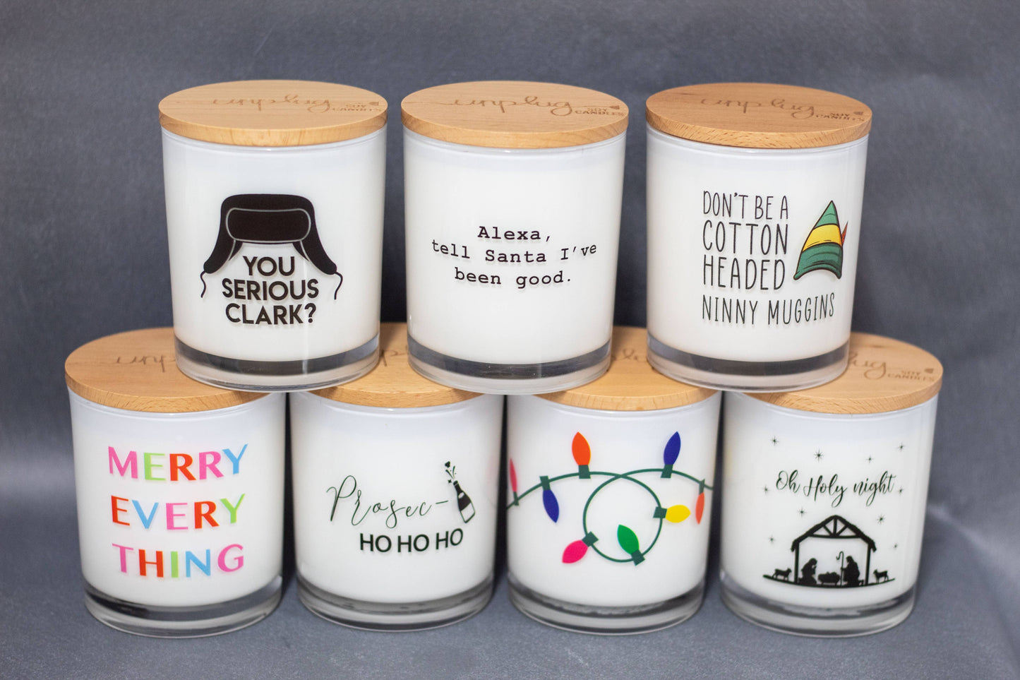 Cotton Headed Ninny Muggins Holiday Christmas Soy Candle