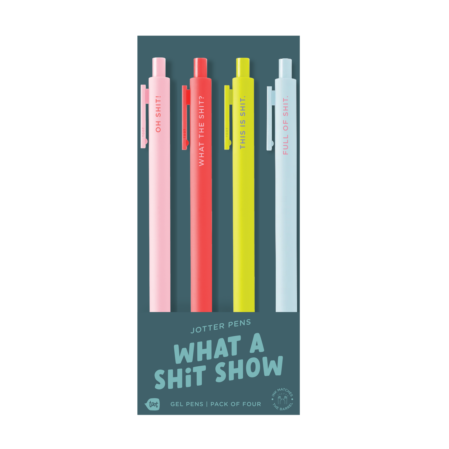 Jotter Sets 4 Pack Gel Pens