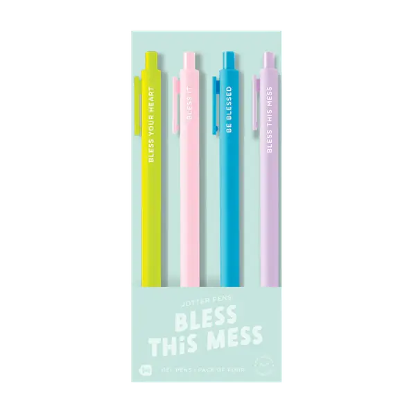 Jotter Sets 4 Pack Gel Pens