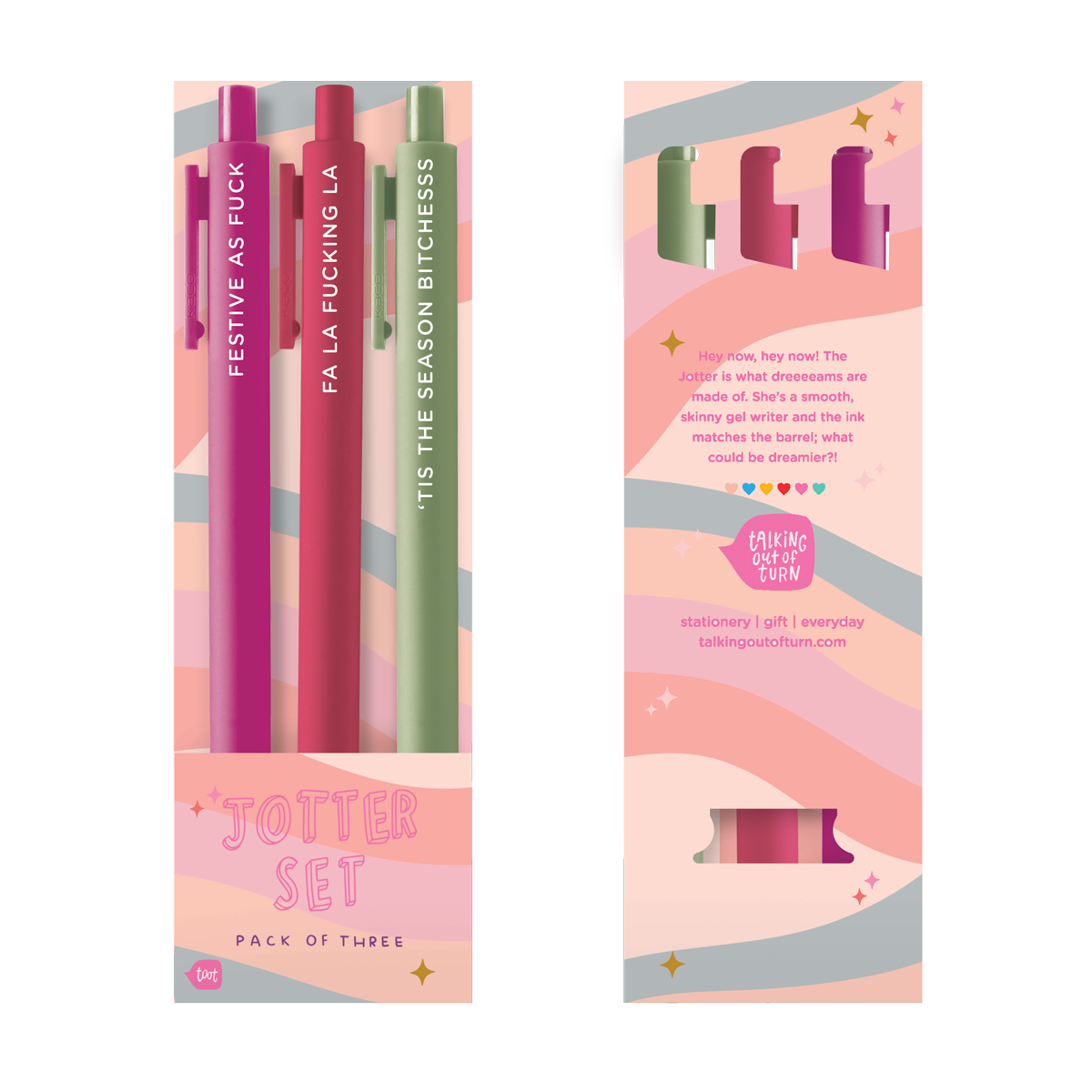 Holiday Jotter Sets Gel Pens