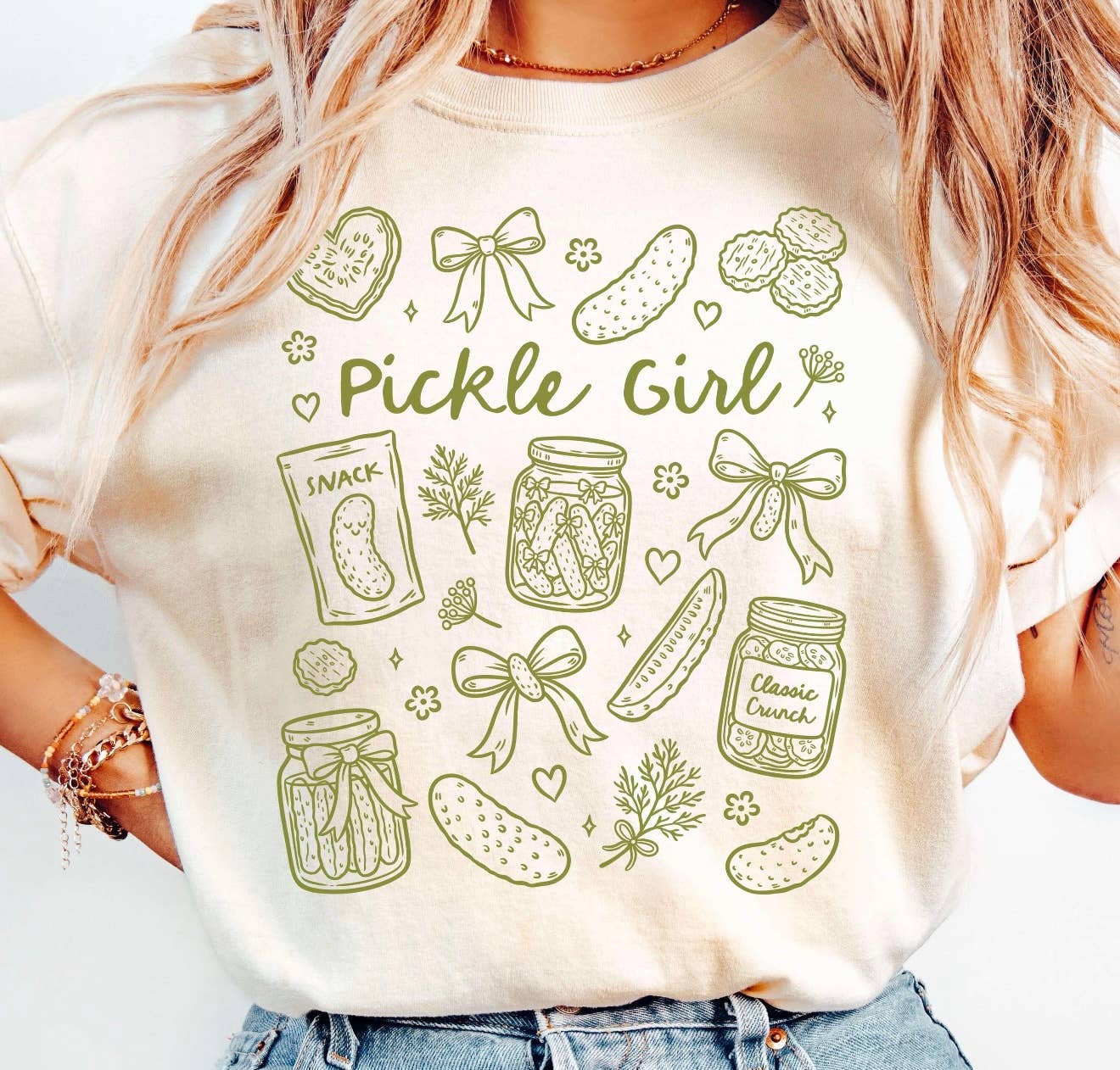 Pickle Girl Graphic T-Shirt