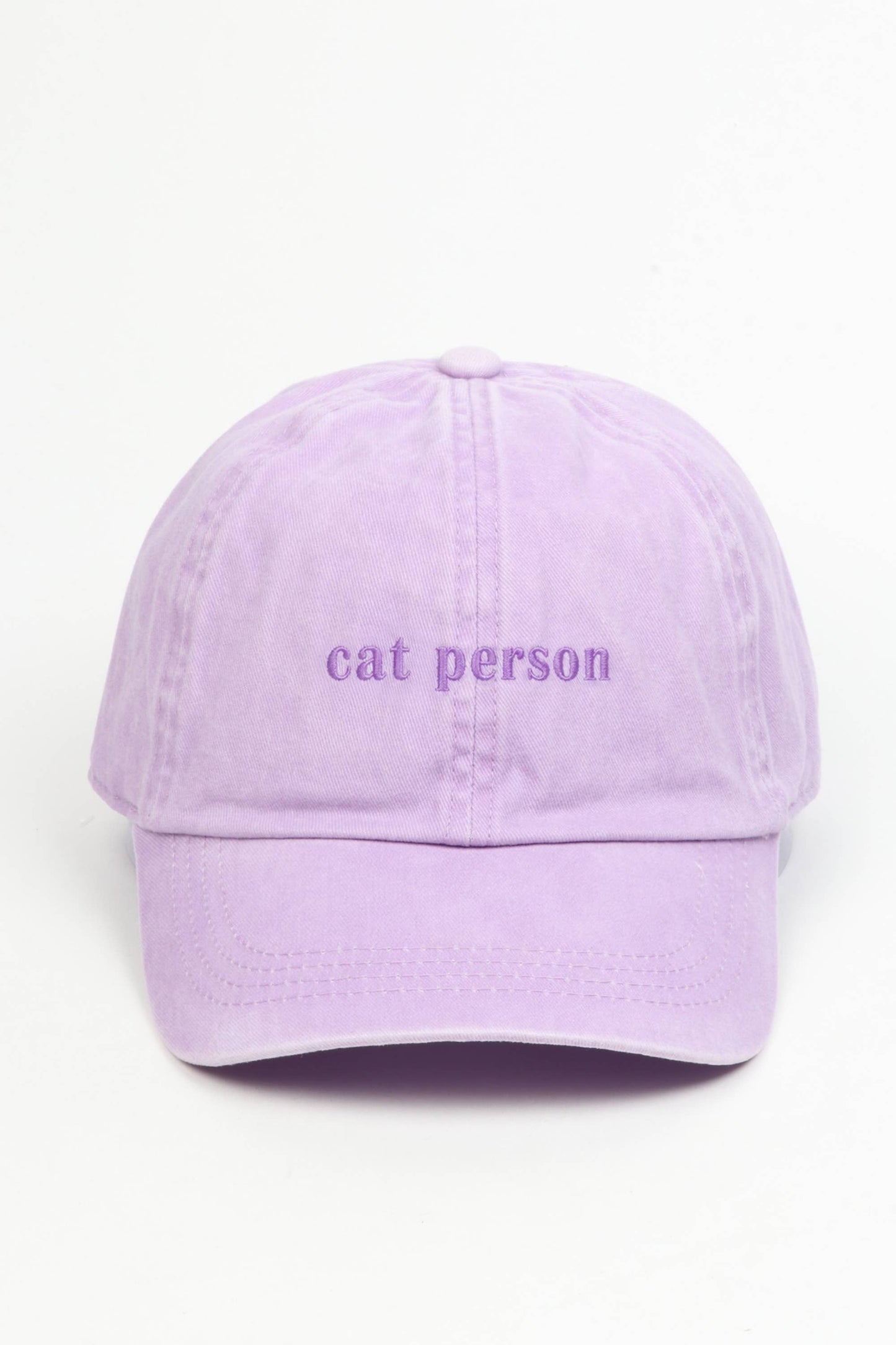 Cat Person Baseball Cap