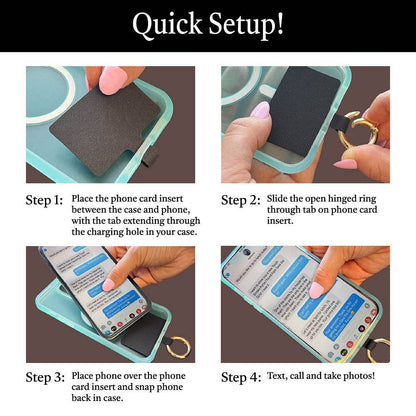 Clip & Go Strap w/Zippered Pouch Solid