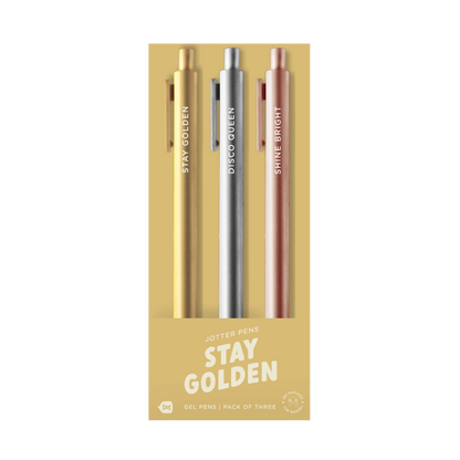 Jotter Sets 3 Pack Gel Pens