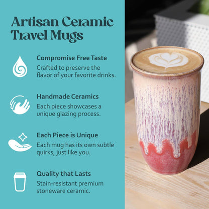 Jupiter Ceramic Travel Cup – 16oz - Perfect Christmas Gifts