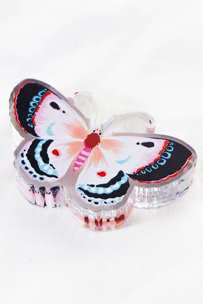 Pink Butterfly Acrylic Napkin Weight