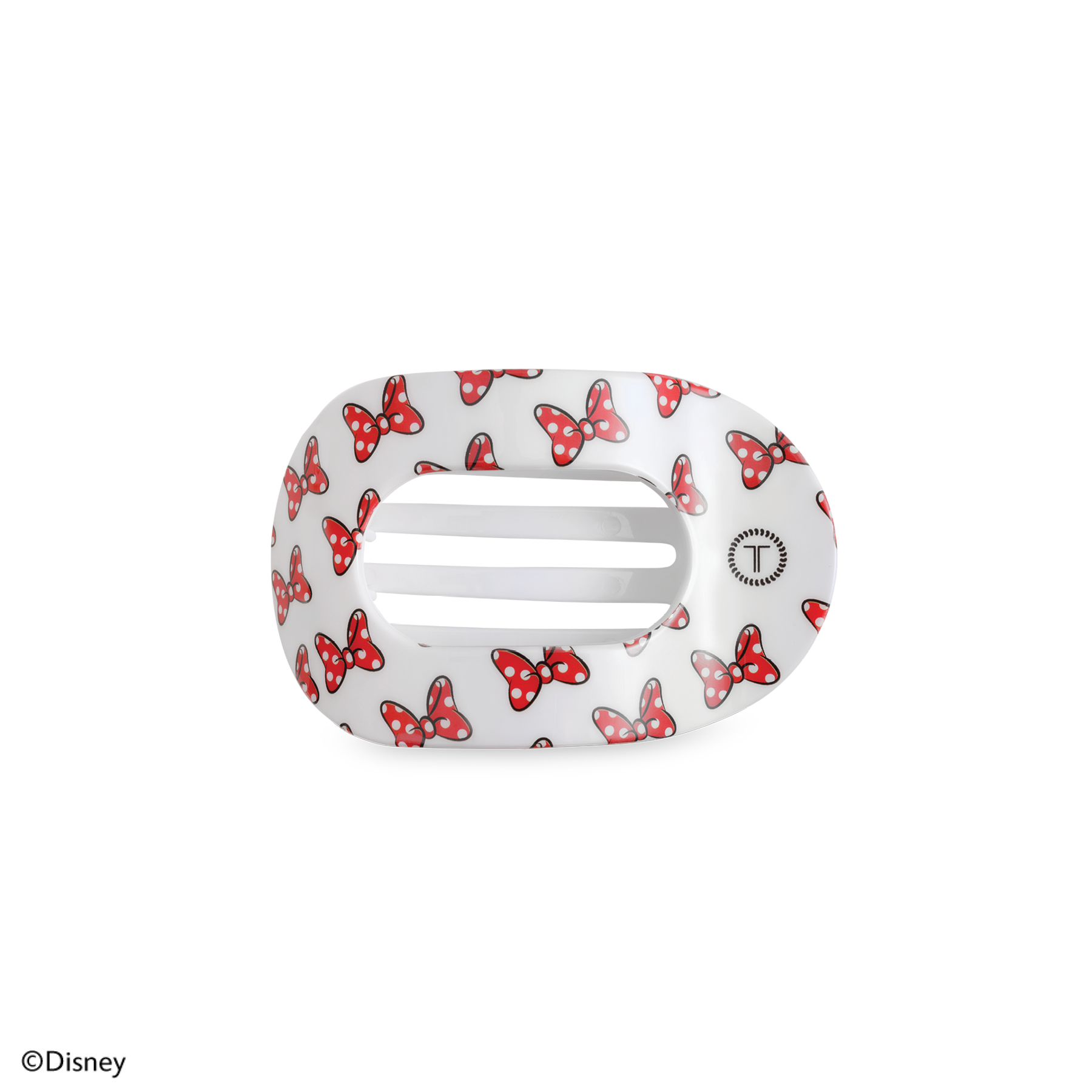 Flat Round Hair Clip | Small | Minnie Mouse Loves Her Bows! – Darla's ...