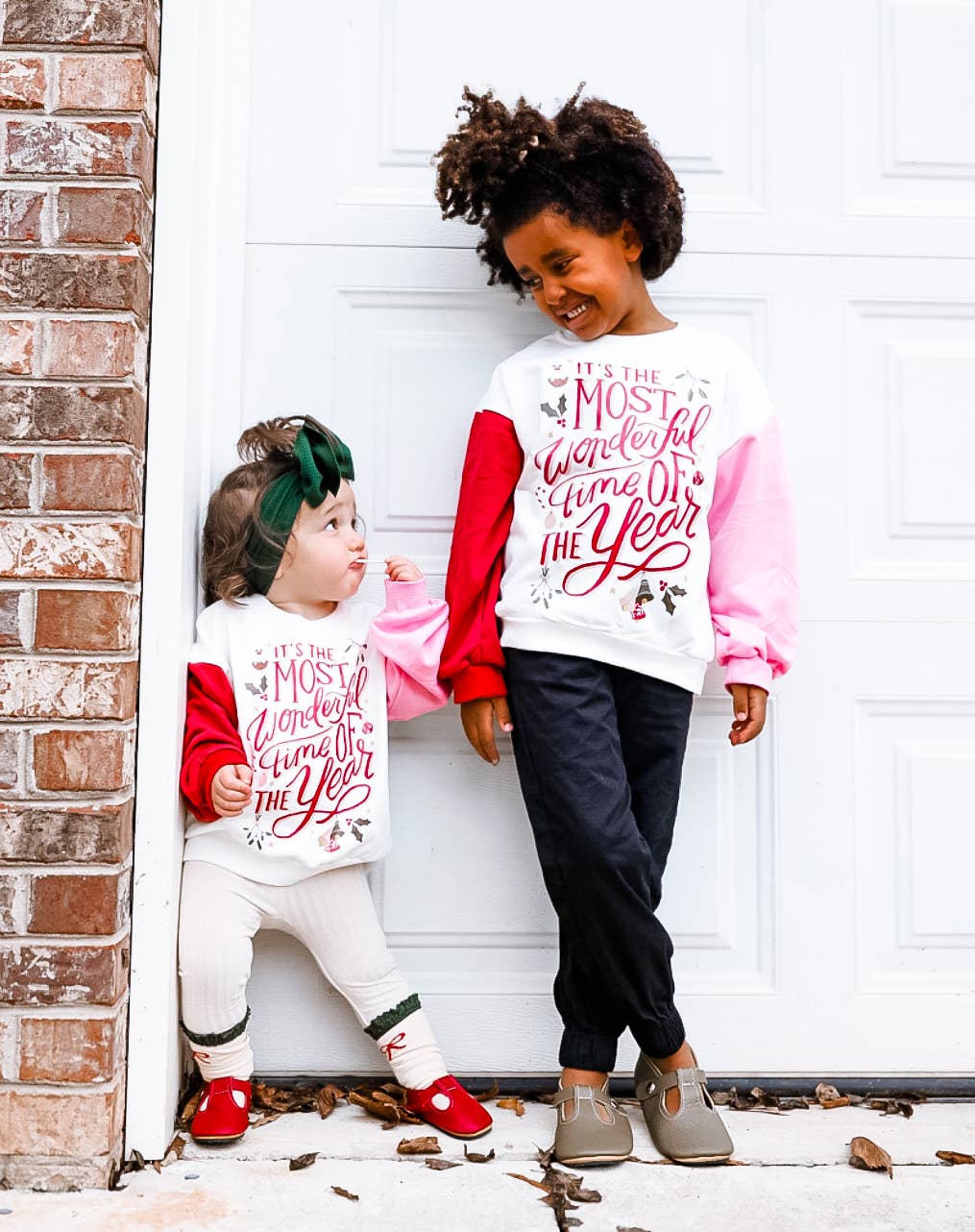 Most Wonderful Time | Girls Christmas Sweatshirt