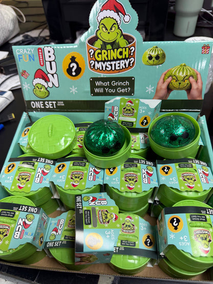 Grinch Mystery Glitter Sugar Squishy
