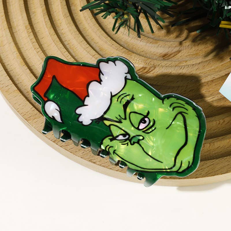 Grinch & Max Claw Clip