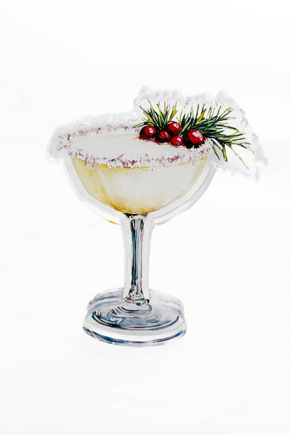 Festive Cocktail Acrylic Napkin Weight