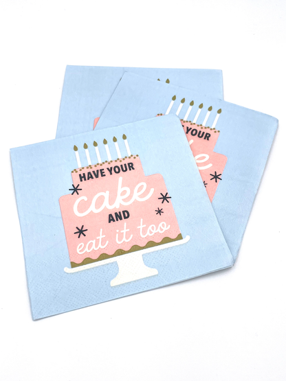 Funny Cocktail Napkins | Have Your Cake