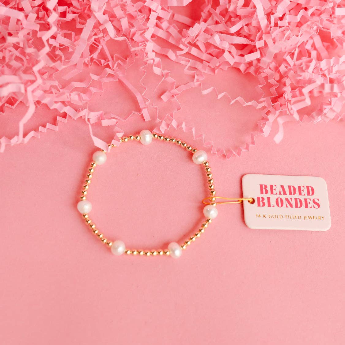 Kate Pearl Bracelet in Gold