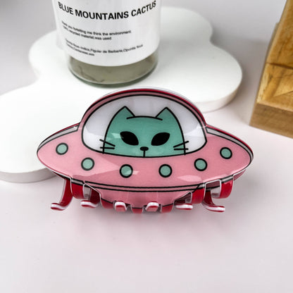 UFO Alien Claw Clip