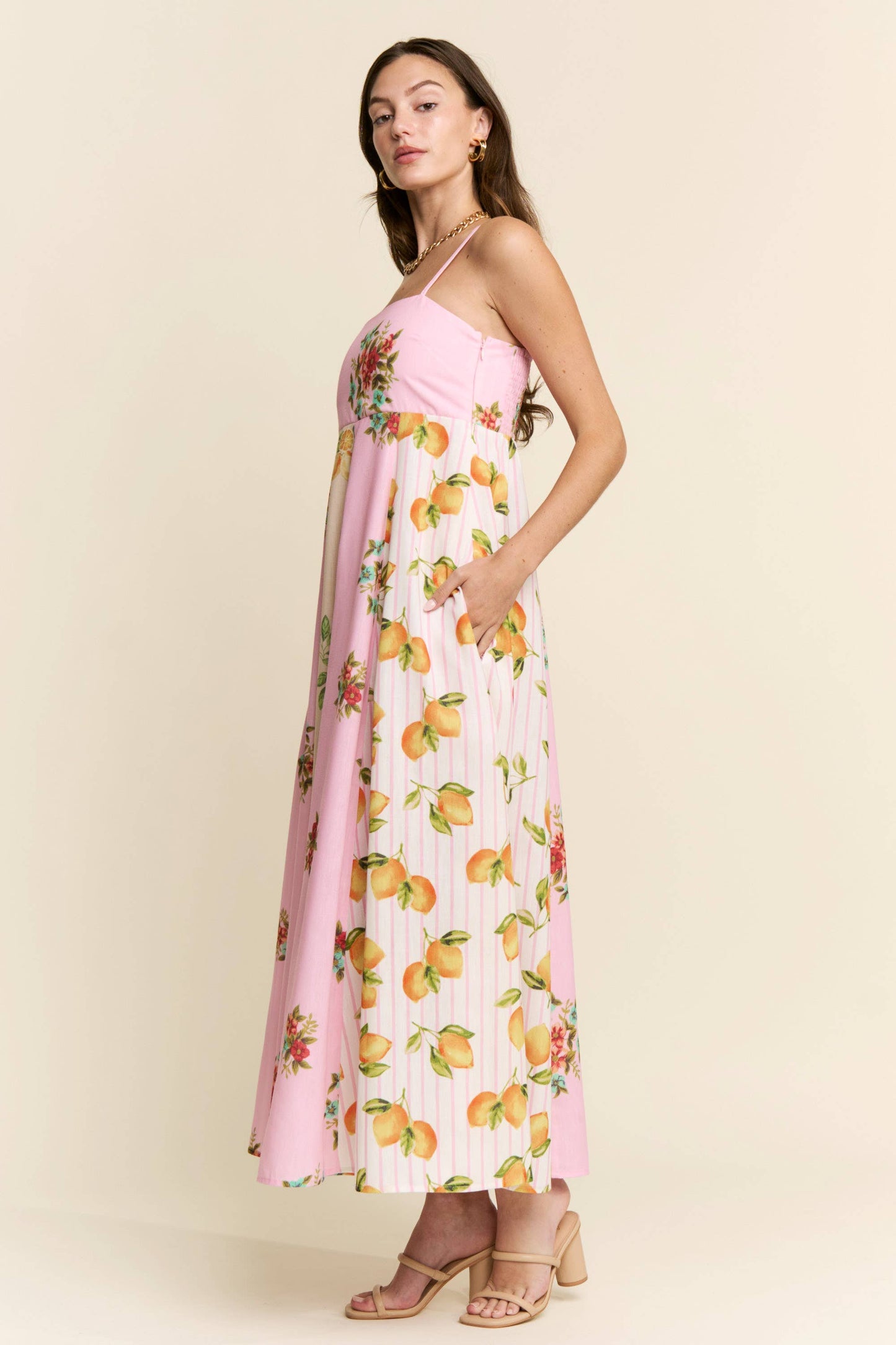 Amalfi Colorblock Maxi Dress
