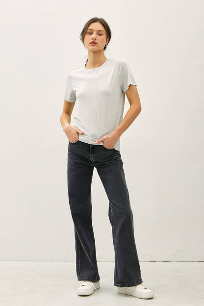 Bamboo Basic Round Neck T-Shirt