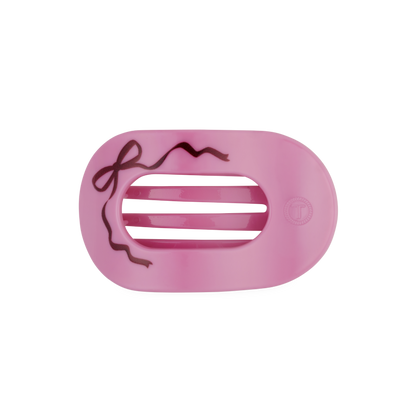 Just Add a Bow | Medium | Flat Round Hair Clip