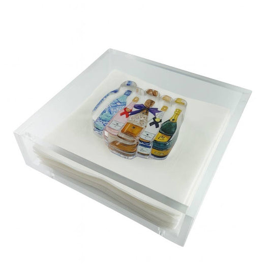 Champagne Acrylic Napkin Weight