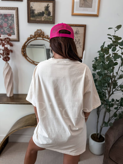 Seashell Bikini Graphic Tee on Ivory
