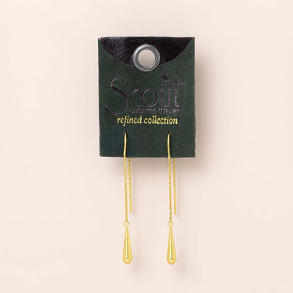 Refined Earring Collection - Teardrop Threader