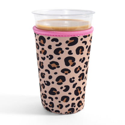 Leopard Print Drink Sleeve