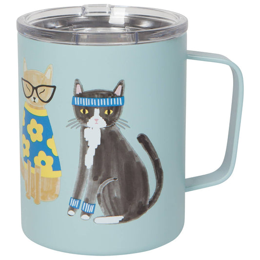 Feline Fine Travel Mug