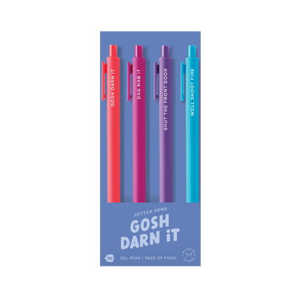 Jotter Sets 4 Pack Gel Pens