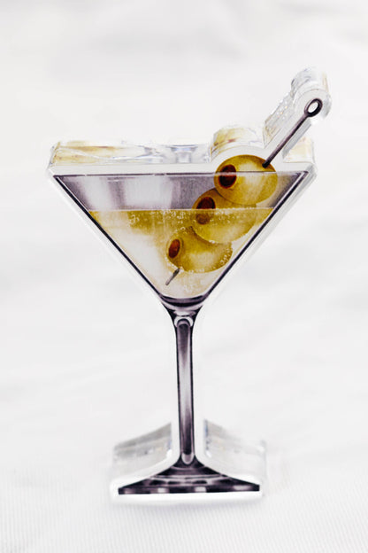 Martini Acrylic Napkin Weight