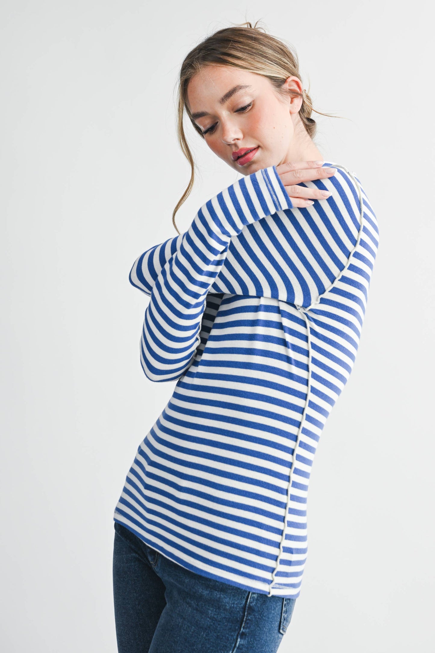 Tarah Mock Neck Top