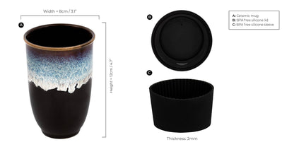Monsoon Ceramic Mug 12oz
