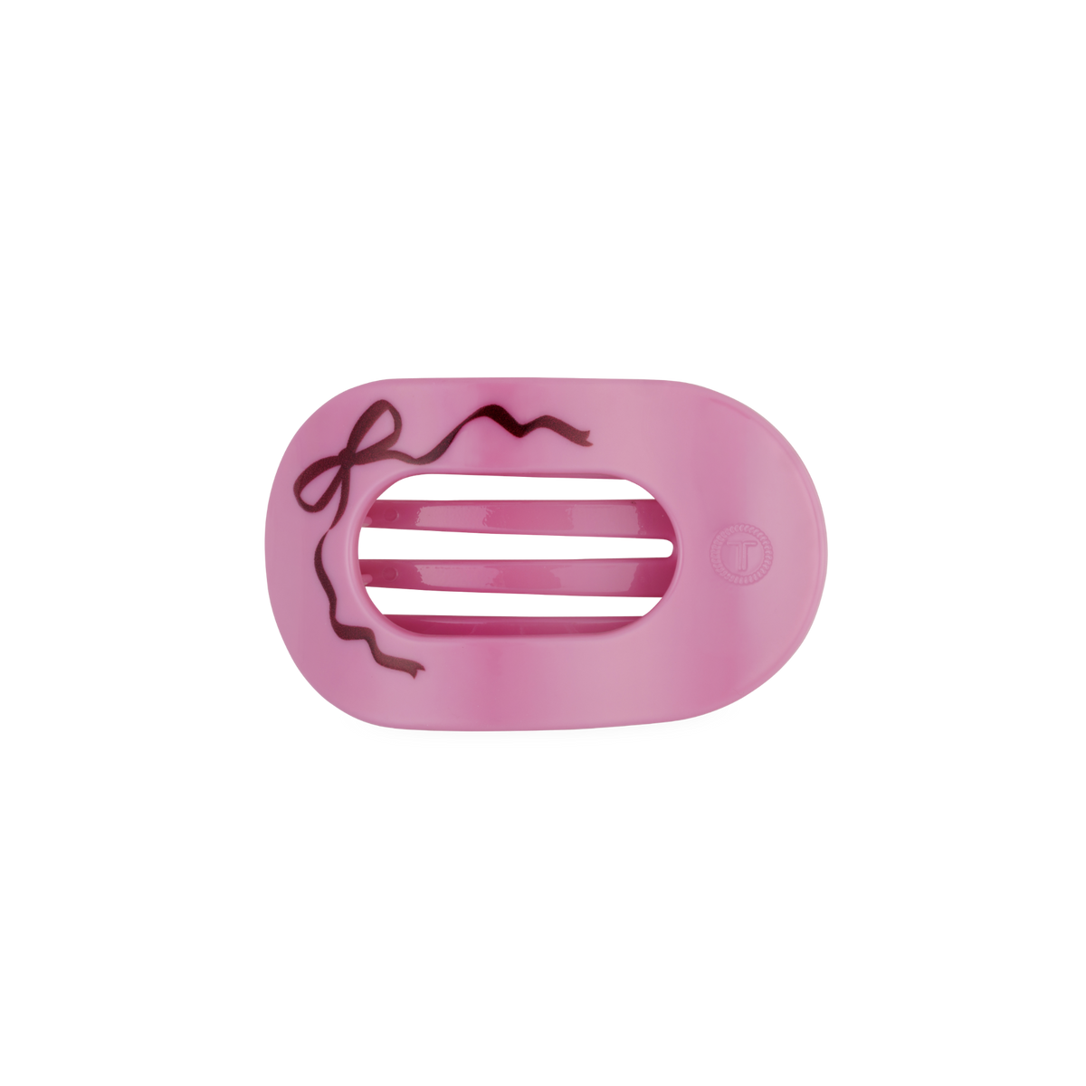 Just Add a Bow | Small | Flat Round Hair Clip