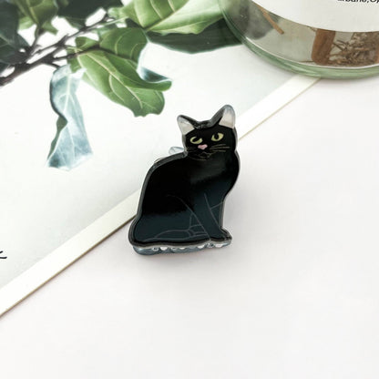 Mini Cute Kitten Claw Clip