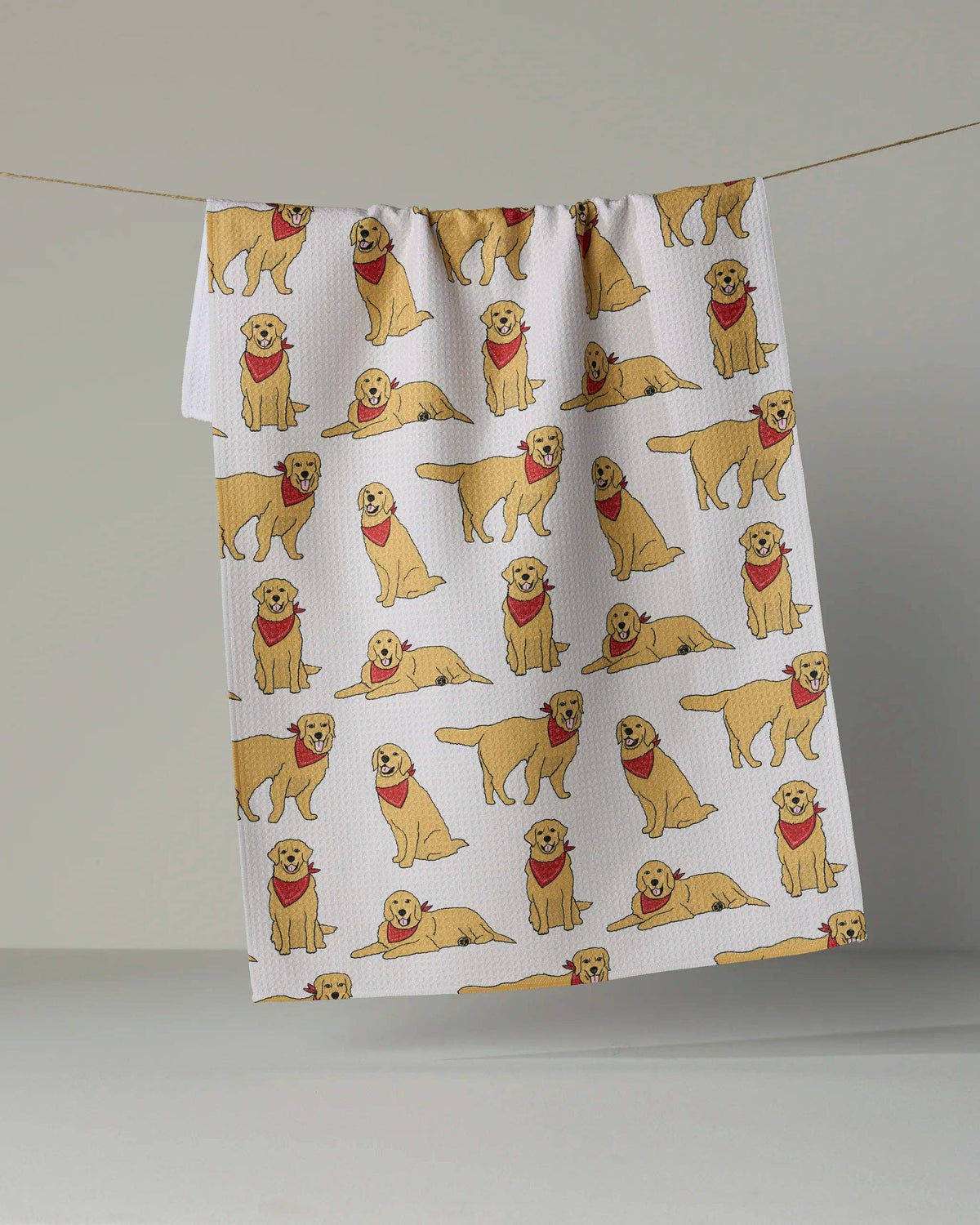 Golden Days Tea Towel
