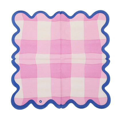 Colorwave Gingham Cocktail Napkins (20 ct)