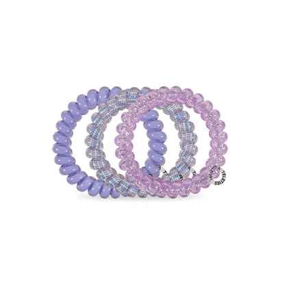 Spiral Hair Coils | Large | Lavender Mist