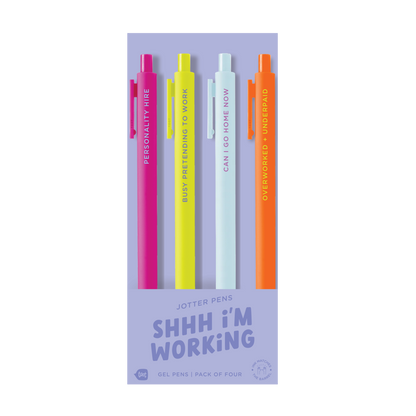 Jotter Sets 4 Pack Gel Pens