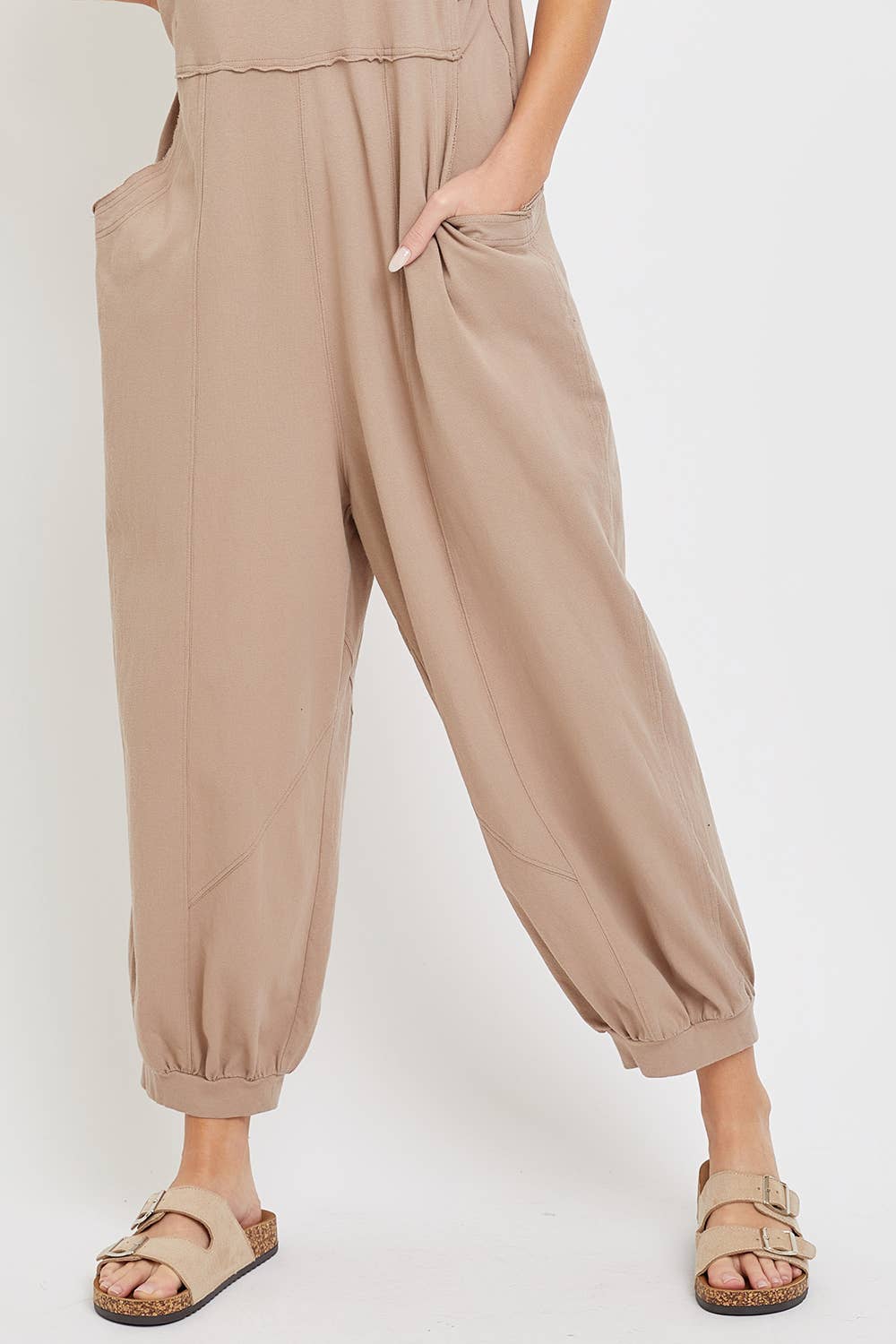 Cotton Washed Jumpsuit